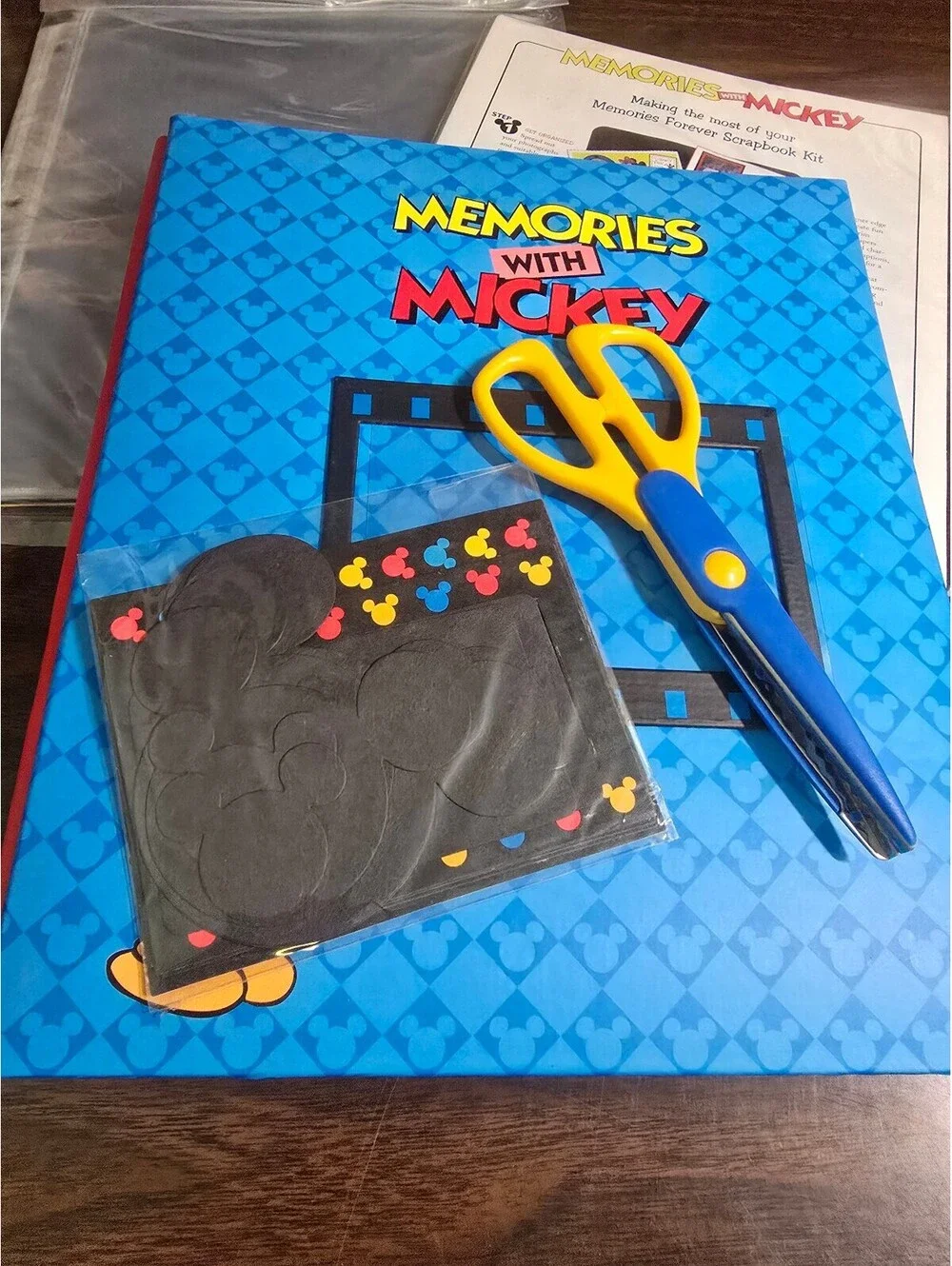 Mickey Mouse Disney Scrapbook kit NEW